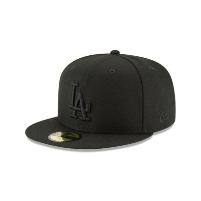 Sapca New Era Los Angeles Dodgers MLB Blackout Basic 59FIFTY Fitted - Negrii